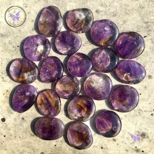 Ametrine Flat Stone